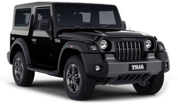 VTOJA Metal Diecast Thar Toy Car for Kids / 4x4 Model with Pull Back Action