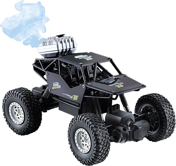 Wembley Rechargeable Remote Control Monster Truck RC Car Rock Crawler Water Mist Spray