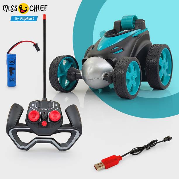 Miss & Chief by Flipkart Remote Control Car Tumbling Stunt Dump Truck Remote Control Toys