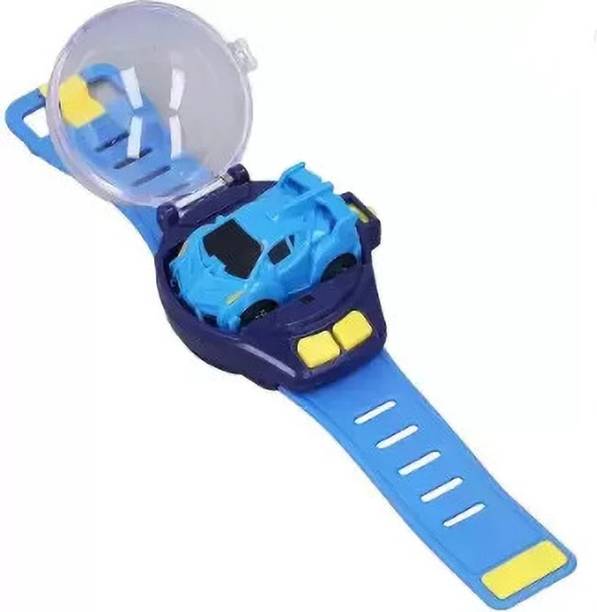 Toodles New_Cartoon Mini Watch Car Toy, USB Rechareable Remote Control Toy