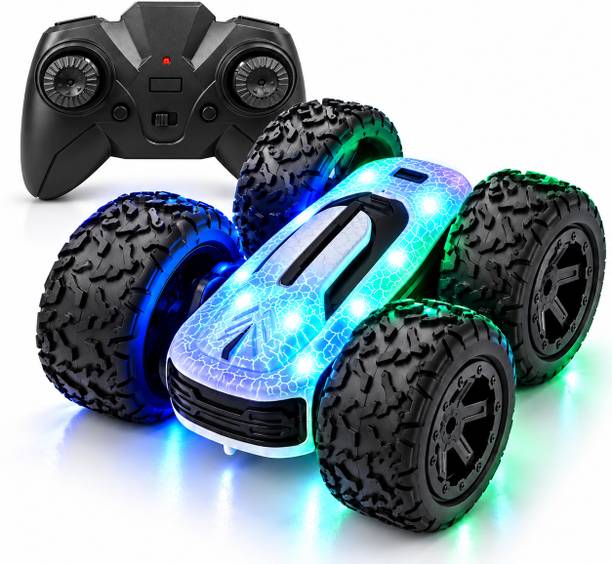 Sirius Toys Vortex X360 2.4 GHz Remote Control Stunt Car with LED Lights & 360° Stunts