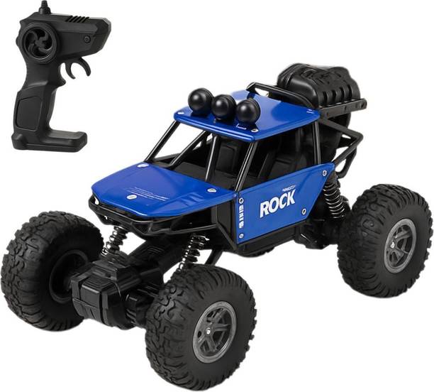 Puddle Tree RC Monster Truck, 1:18 Scale, 4x4 Rock Crawler, USB Rechargeable, Smoke Effect