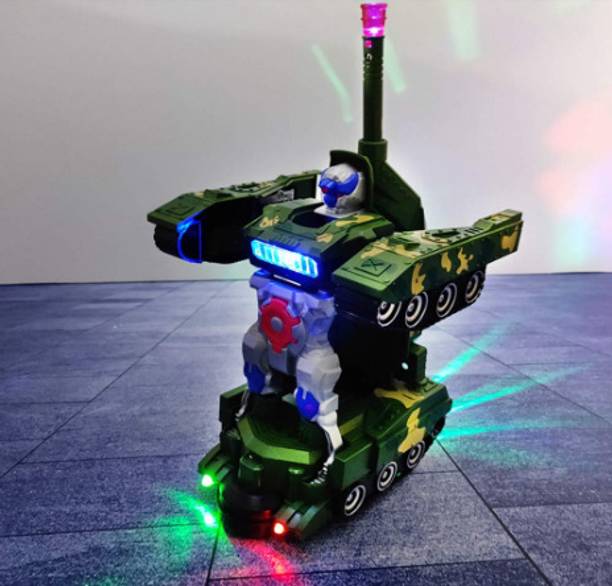 HornFlow 2in1 Transformer Army Tank(IND*073) Toy for Kids