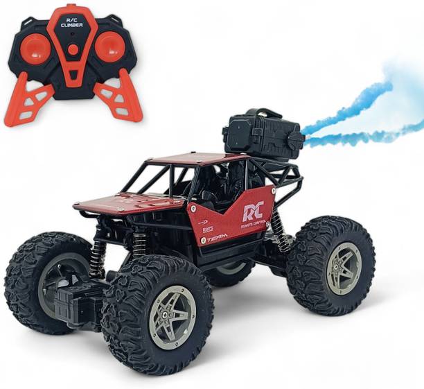 fizz Monster Truck Rock Crawler metal body with smoke effect toy for kids-25