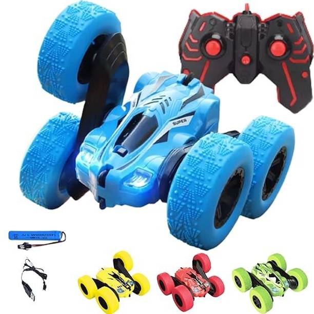 TrueBucks Double Sided Stunt CAR With RC Rechargeabl