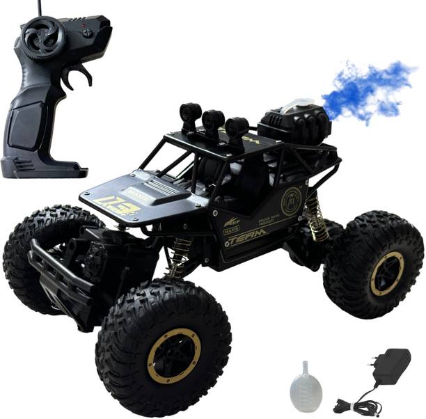 fizz Remote Control 1:18 Rock Crawler Metal High Speed 4X4 Rechargeable Car_RR15