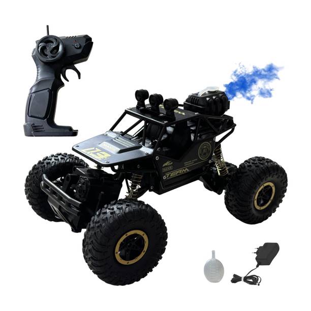 fizz Remote Control 1:18 Rock Crawler Metal High Speed 4X4 Rechargeable Car_RR15