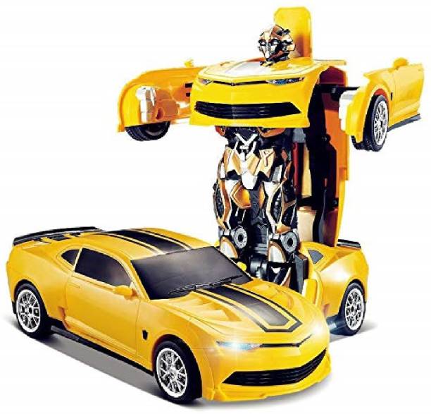 BAREPEPE 2in1 Converting Transformer Robot Car Toy for Kids