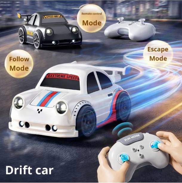thetoyworld Mini Drift RC Car 2.4GHz LED Sound 360 Spin Sensor