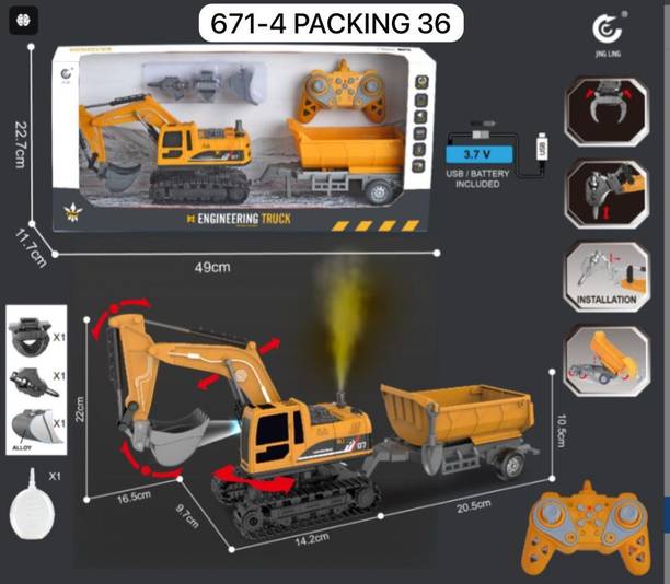 b.h.fashion Remote excavator