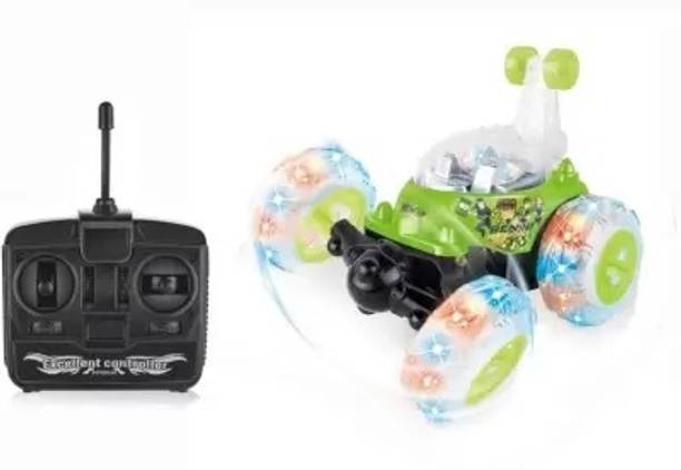 Tenmar Best Stunt Car 360° Twisting Remote Control for Kids Music ,Lights_218