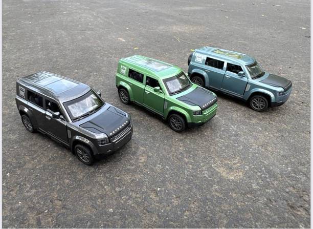 Hara Enterprice Range Rover Defender Die-cast Metal Toy Light & Sound