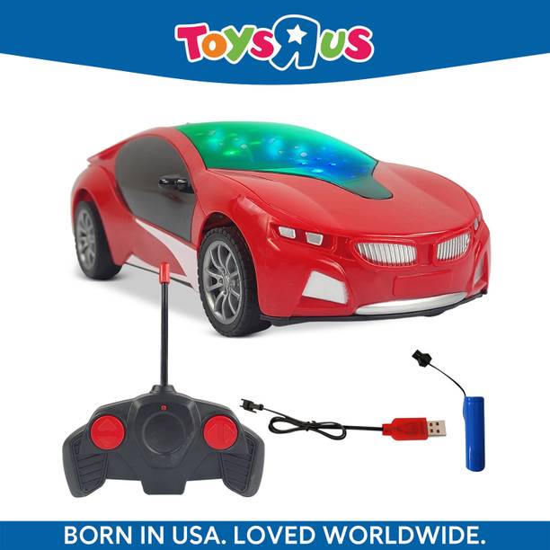 Toys R Us Fastlane 3D lighting kids high speed rechargeable remote control Car for 3+ Years