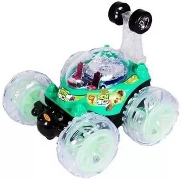 NKL Best Stunt Car 360° Twisting Remote Control for Kids Music ,Lights_163