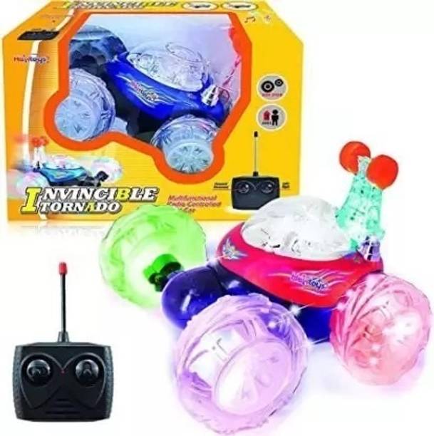 BMT Best Stunt Car 360° Twisting Remote Control for Kids Music ,Lights_139
