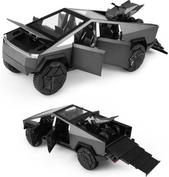 विक्रीडा Toy Cyber Model Car, 1:24 Diecast Toy Pickup for Kids