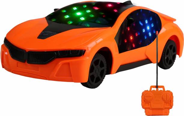 KIVANO 1.22 Model Radio Control Toy Car Battery Operated 3D Lights with Remote Control
