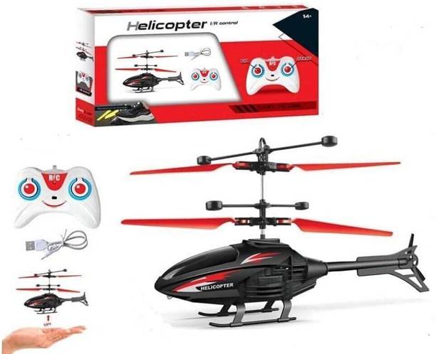 Kratika Enterprises Flying Helicopter with Remote Control Remote Helicopter Toy for Kids