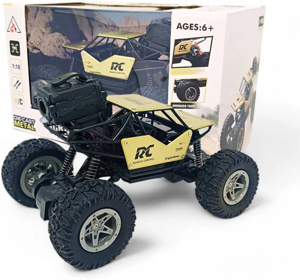 fizz Metal body Remote control Rock crawler Monster Truck Car with smoke effect-46