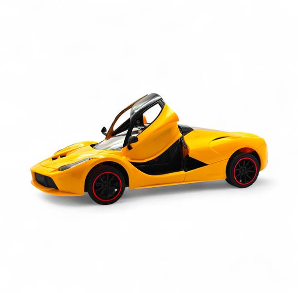 The Flyer's Bay Rechargeable Ferrari Style RC Car With Fully Function Doors (1:16 Scale)