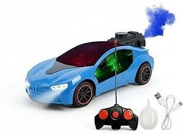 VAISHNAVIENTERPRISES RC Car with Smoke System & 3D Flashing Lights