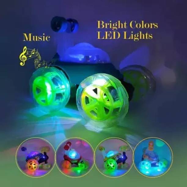 NKL Best Stunt Car 360° Twisting Remote Control for Kids Music ,Lights_01
