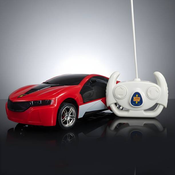 Mazedar play 3D Light-Up Remote Control Sports Car(6328, RED)