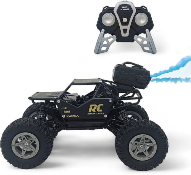 fizz Remote Control Metal Rock Crawler monster Car with Smoke mist Effect for kids-19