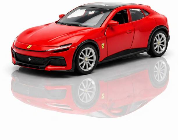 Brightway toys 1:36 Scale Ferrari Toy Car Die-cast Metal Pullback with Light & Sound