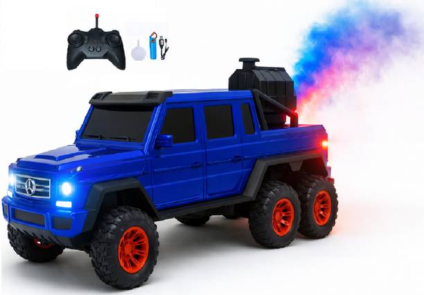 HALO NATION REMOTE CONTROL G-Wagon Monster Truck : LED Light & Water Mist SMOKE JEEP CAR TOY
