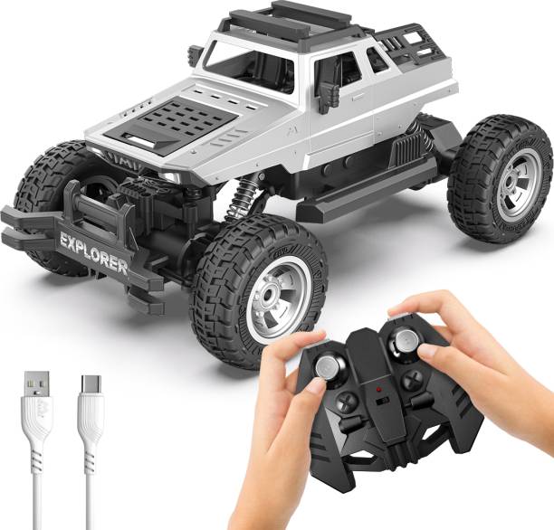 Mirana 4WD Remote EXPLORER C-Type Charging RC Car | Off Road Monster Truck Gift for Kid