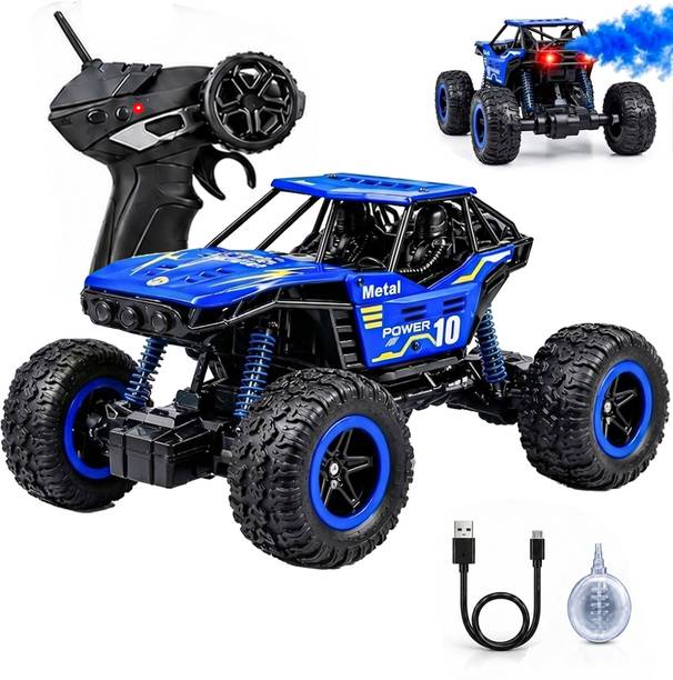 Buddynjoy High Speed RC Offroad Monster Rock Crawler 4x4 - Remote Control Car with Smoke
