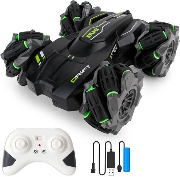 ZUNBELLA 4x4 Rechargeable Off-Road 360 Drift Stunt 4WD Car for Kids