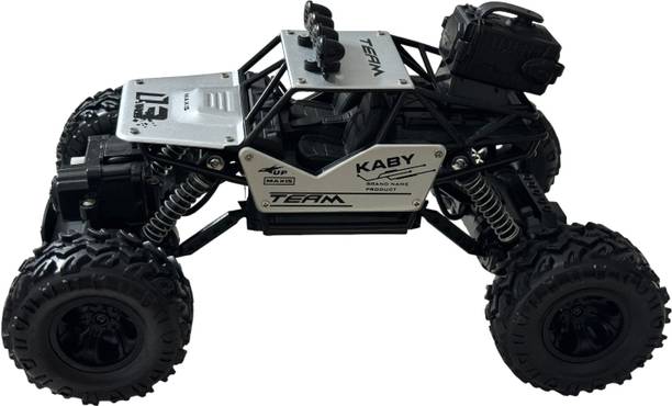 fizz Remote Control 1:18 Rock Crawler Metal High Speed 4X4 Rechargeable Car_RR11