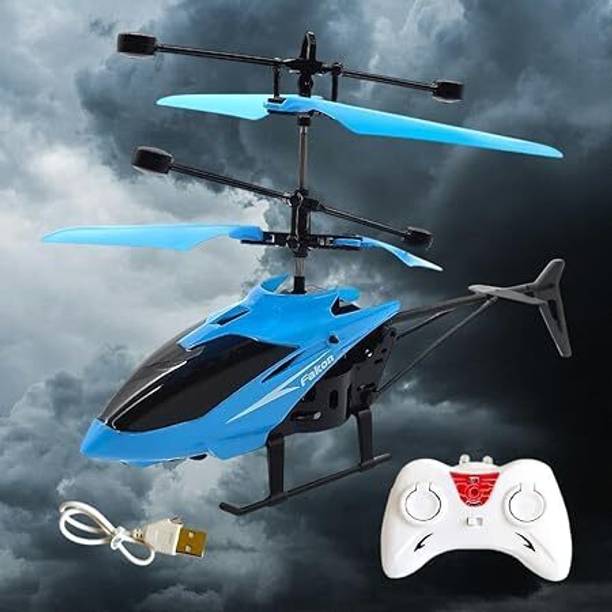 JRCLUB Helicopter Remote Control Charging Helicopter for Boys and Girls (Multicolour)