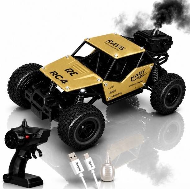 Amaflip Remote Control Monster Car, 4x4 Off-Road RC Rock Crawler