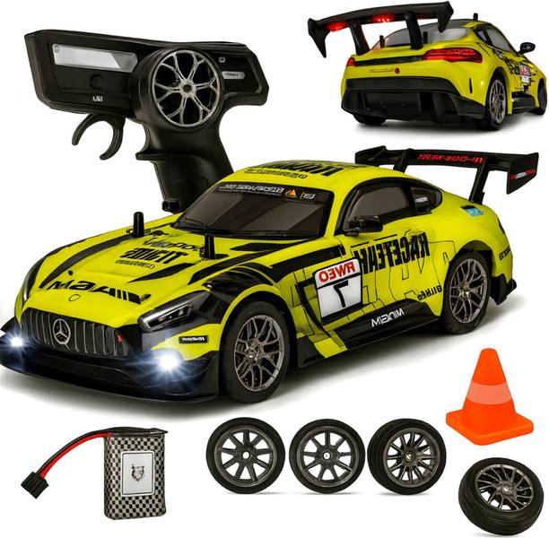 Flytek RC Drift Car for kids High Speed 4X4 Remote control car for Kids with Tyres