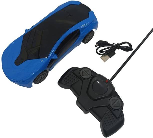 Urban Kiddzone 3D Light Famous Chargeable, Wireless Remote Control High Speed Racing Car