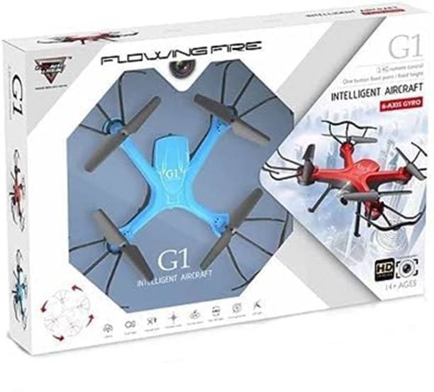CrocoTech Remote Control G1 DRONE Small Drone Toy Without Camera (Pack of 1)