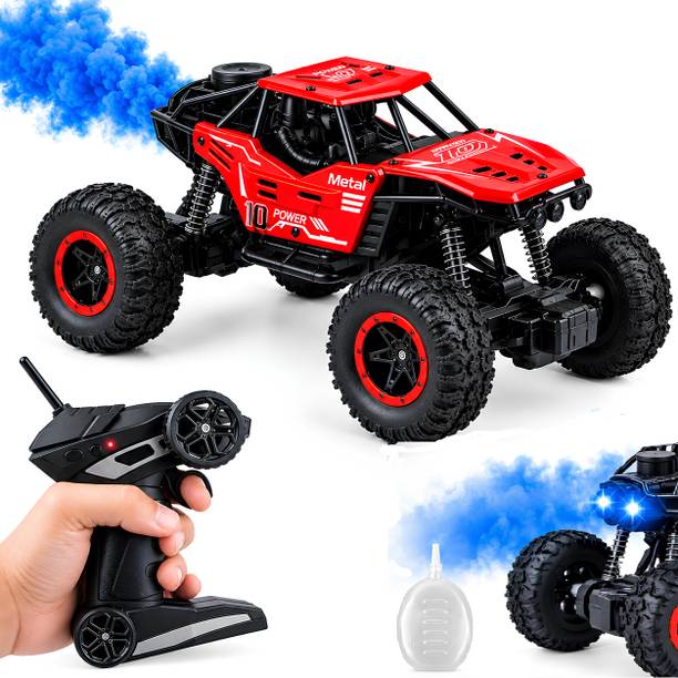 Buddynjoy High Speed RC Off-Road Rock Crawler 4x4 - Remote Control Car with Smoke Mist