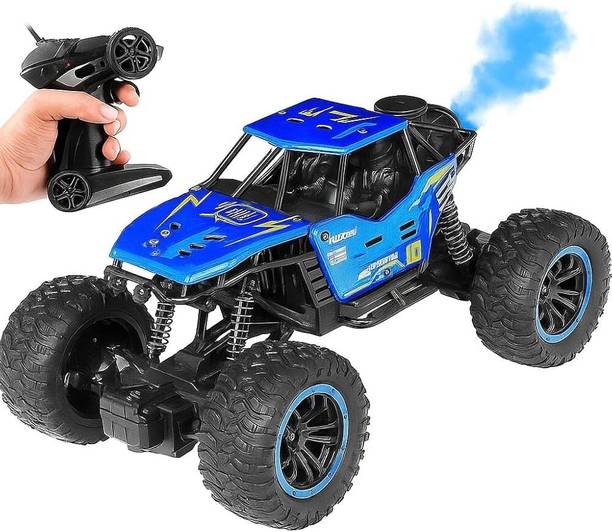 VISSHI High Speed Monster Truck For Kids | Mist Smoke Effect 2 Wd Rock Crawler Rc Car