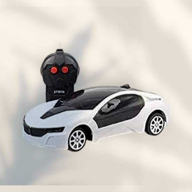 BBG New_3D LED LIGHT REMOTE CONTROL CAR LED Flashing Lights & Sound Effects_A53