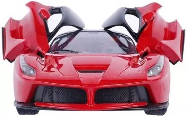 Anushka Toys Remote Control Ferrari Car With Openable Doors And Rechargeable toy