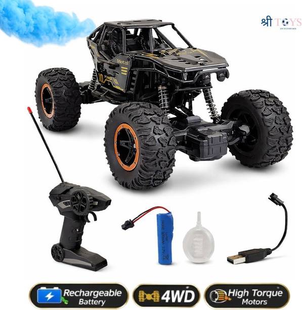 SHREE TOYS 4x4 Remote Control Car Toy with Spray Smoke Feature | Rc Car 4x4 with High-Speed