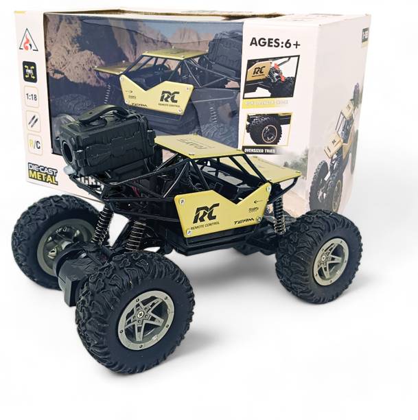 fizz Metal body Remote control Rock crawler Monster Truck Car with smoke effect-46