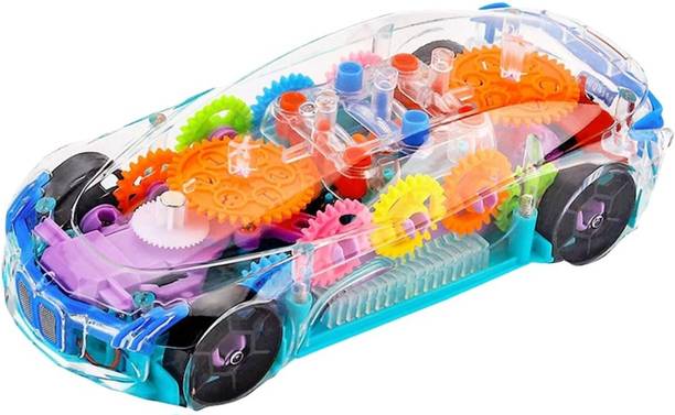 Mira Farmcraft 3D Concept Musical Super Car Non Remote Control Simulation Sound & Transparent