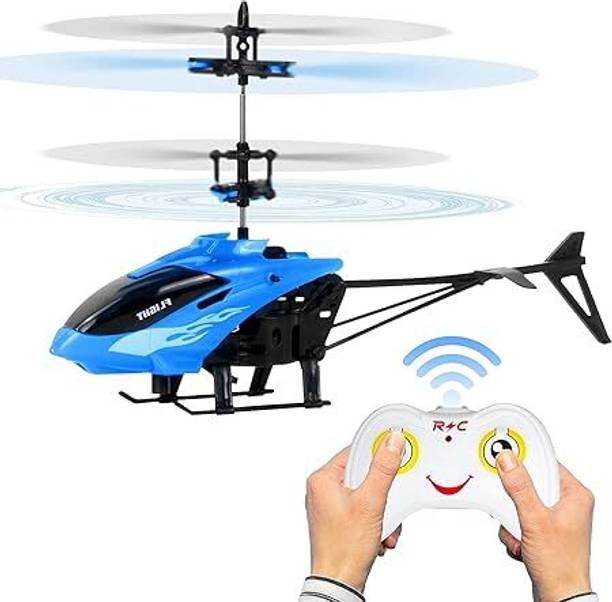 Luxen Rechargeable Helicopter Remote Control Flying Toy for Kids 4+