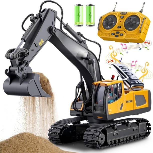 ToyBillity PRO RC Metal Excavator 1/20 Scale jcb 11CH 2.4GHz 360|Light&sound)