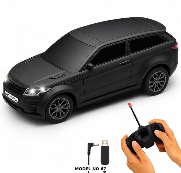 KAVANA Thar Car Remote Control 3D with LED Lights, Chargeable C21