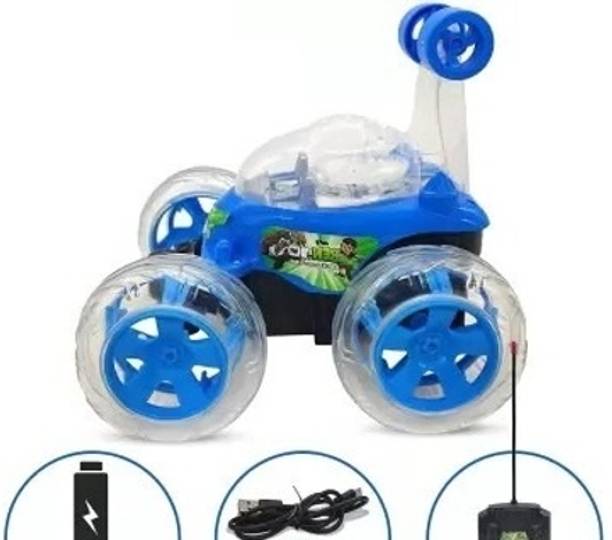 NKL Best Stunt Car 360° Twisting Remote Control for Kids Music ,Lights_190